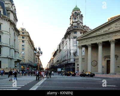 Avenida Roque Sáenz Peña, Buenos Aires, Argentine, WTourAR 2014-11-22 12 AA Banque D'Images