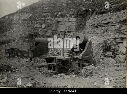 Eroberter italienischer 28 cm Mörser m'Campomolon. Aufgenommen am 24. Mai 1916. BildID (15534273) Banque D'Images