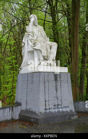 Ernest Solvay par Égide Rombaux - Bruxelles, Belgique - DSC06649 Banque D'Images