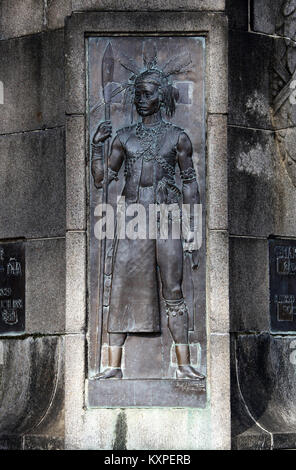 Charles Brooke Monument à Kuching Banque D'Images