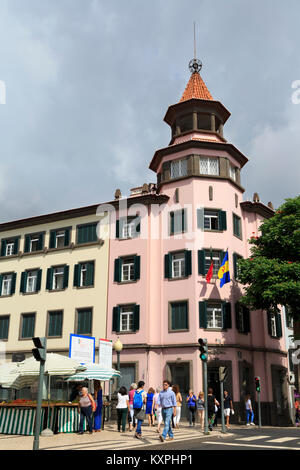 Rua do Bettencourt, Funchal, Madère, Portugal, Europe Banque D'Images