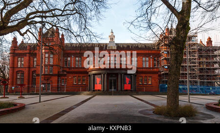 La galerie Whitworth, Manchester, Décembre 2016 Banque D'Images