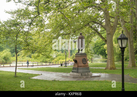 NYC Brooklyn Prospect Park Banque D'Images