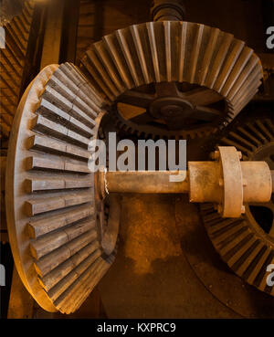 Boott Cotton Mills Museum Lowell MA Banque D'Images