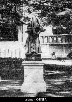 Clément Maurice Paris en plein air, BUC, 1897,120 détail, la porteuse de pain Banque D'Images