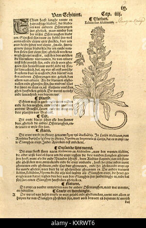 Une référence à la page IX du 'Cru de Boeck', un manuscrit illustré ancien lié aux études agricoles ou botaniques, avec des images détaillées de plantes ou de méthodes de culture. Banque D'Images