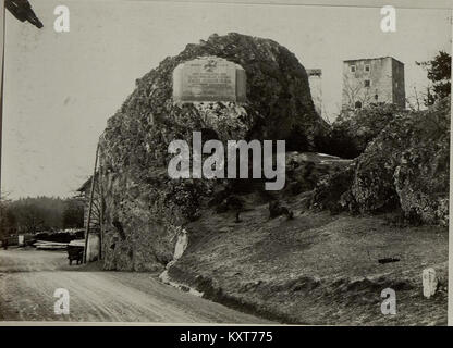 L'image capture le dévoilement d'une pierre commémorative pour le maréchal Karl Schneider Freiherr von Arno, commémorant sa contribution à l'histoire militaire et honorant son héritage. Banque D'Images