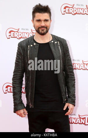 'Ferdinand' à la Zanuck Theatre à 20th Century Fox sort à Los Angeles, Californie. En vedette : Juanes Où : Los Angeles, California, United States Quand : 10 Déc 2017 Crédit : Nicky Nelson/WENN.com Banque D'Images