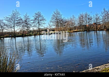 Northala Fields, Northolt, Londres, Royaume-Uni Banque D'Images