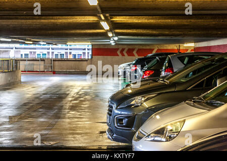 Le parking Centre Grosvenor, Northampton, Royaume-Uni Banque D'Images