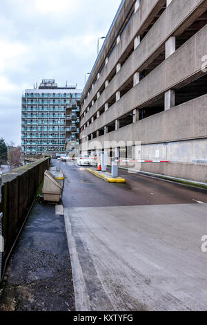 Le parking Centre Grosvenor, Northampton, Royaume-Uni Banque D'Images