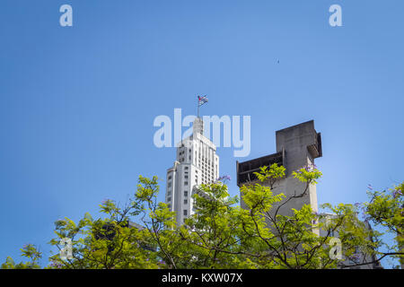 Vieux Banespa (Altino Arantes) Bâtiment au centre-ville de Sao Paulo - São Paulo, Brésil Banque D'Images