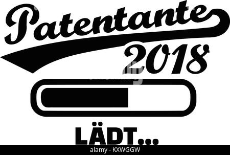 Marraine 2018 chargement de l'allemand Banque D'Images