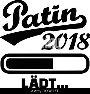 Marraine femme loading 2018 german Banque D'Images