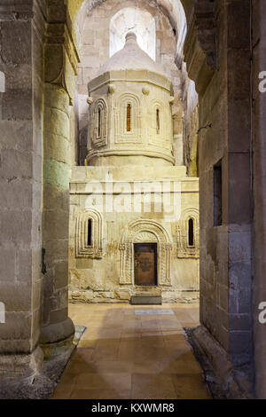 MTSKHETA (GÉORGIE) - 16 septembre 2015 : l'intérieur de la cathédrale de Svetitskhoveli. C'est une cathédrale orthodoxe de Géorgie Géorgie Mtskheta, situé dans Banque D'Images