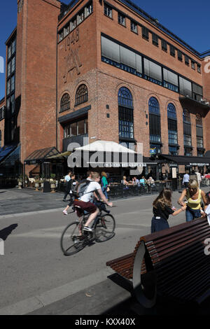 Les gens, 2012, Centre, ville, capitale, Oslo, Norvège. Banque D'Images