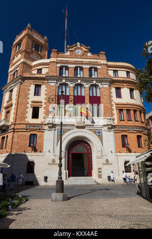 Bureau de poste, Espagne Cadix Banque D'Images