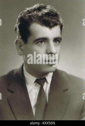 Une photographie portrait de Franciszek Wójcikiewicz, datant de 1959, montre un polonais d'âge mûr vêtu d'une tenue habillée, enregistrée dans le cadre d'une imagerie documentaire du milieu du XXe siècle de personnalités régionales. Banque D'Images