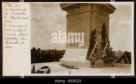 Fête du centenaire de la bataille de Montmirail (1814) Le monument (15410733232) Banque D'Images