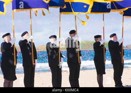 La Loi sur la Légion royale Brittish Souvenir de Portrush Airshow 2015 (chute de pavot) Editorial seulement Banque D'Images