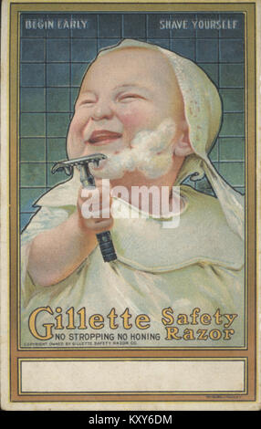 Rasoir de sûreté Gillette Co. (3093620660) Banque D'Images