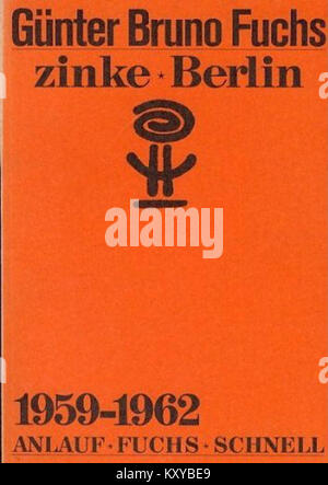 Photographie de Guenter Bruno Fuchs à Zinke, Berlin, prise entre 1959 et 1962, mettant en évidence la vie urbaine ou le contexte culturel européen du milieu du XXe siècle. Banque D'Images