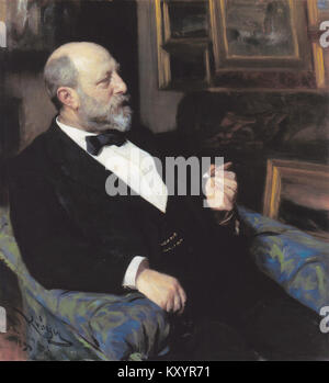 Heinrich Peder Severin Krøyer par Hirschsprung Banque D'Images