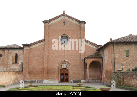 L'église de S. Maria degli Angeli, 2012, Busseto, Parme, Italie. Banque D'Images