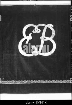 L'église de Fogdö, située dans le comté de Södermanland, en Suède, est une église médiévale en pierre connue pour son architecture romane et ses peintures murales conservées du XVe siècle. Banque D'Images