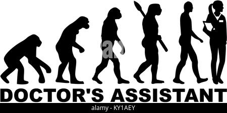 L'évolution d'un assistant du médecin Banque D'Images
