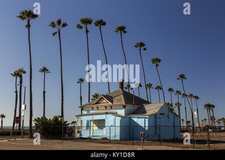 Tombes house historic oceanside/cottage et site de scènes de film Top Gun entre Tom Cruise et Kelly McGillis Banque D'Images