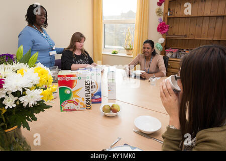 Phoenix Wing, un spécialiste national eating disorders service basé au nord de Londres. Ils fournissent des soins spécialisés et de traitement pour les personnes âgées de 18 ans Banque D'Images