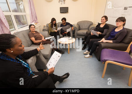 Phoenix Wing, un spécialiste national eating disorders service basé au nord de Londres. Ils fournissent des soins spécialisés et de traitement pour les personnes âgées de 18 ans Banque D'Images