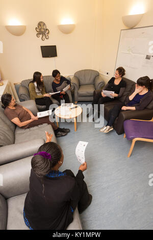 Phoenix Wing, un spécialiste national eating disorders service basé au nord de Londres. Ils fournissent des soins spécialisés et de traitement pour les personnes âgées de 18 ans Banque D'Images