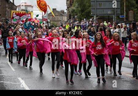 Des Sma Shot Jour, Paisley Banque D'Images