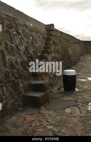 Harbor Steps, Lyme Regis, dans le Dorset Banque D'Images