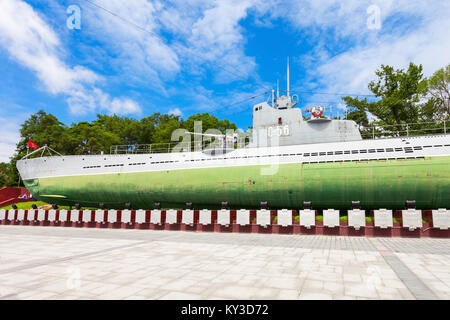 VLADIVOSTOK, Russie - le 17 juillet 2016 : Memorial Musée du sous-marin S-56 dans la région de Vladivostok, Primorsky Krai en Russie. Banque D'Images