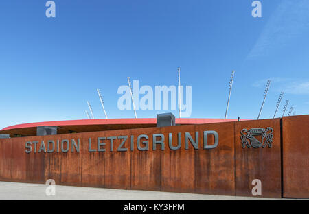 Stade du Letzigrund - l'arène officielle du FC les sauterelles. Zurich Banque D'Images