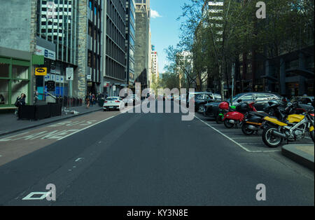 Melbourne est la capitale de l'Etat et ville la plus peuplée de l'état australien de Victoria, et la deuxième ville la plus peuplée d'Australie et Océanie Banque D'Images