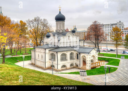 La conception de l'église de Sainte Anne, dans l'angle sur Moskvoretskaya embankment Banque D'Images