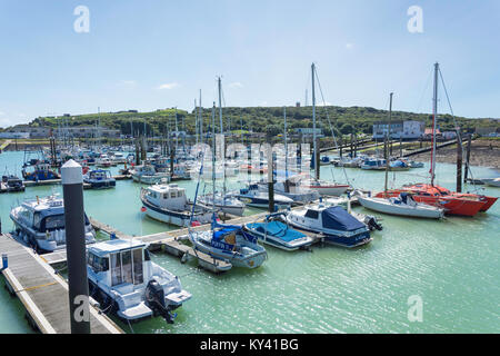 Newhaven Marina, West Quay, Newhaven, East Sussex, Angleterre, Royaume-Uni Banque D'Images