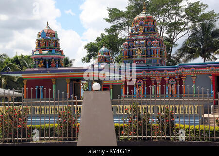 Temple hindou Bigest à Fidji, Nadi Banque D'Images