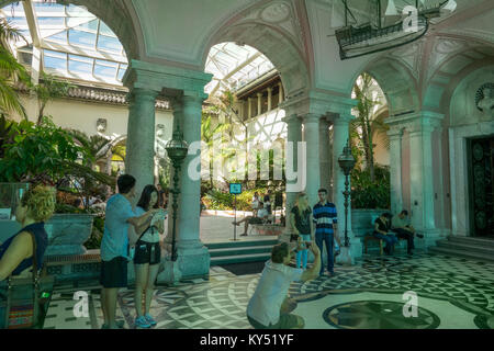 Jardins Vizcaya Museum à Coconut Grove, Florida Banque D'Images