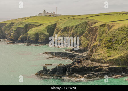 À proximité de Housel Bay au cap Lizard, Cornwall, UK. Banque D'Images