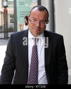 Pic montre : Jeff Blue Leaves la Haute Cour aujourd'hui pour sa cause contre Mike Ashley de Newcastle United Pic par Gavin Rodgers/Pixel 8000 Ltd b Pic Banque D'Images