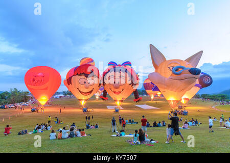 Taiwan International de montgolfières à Luye Gaotai Banque D'Images