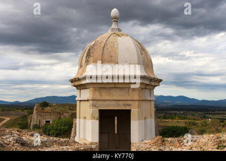 Du château de Sant Ferran (Castell de Sant Ferran) - Une forteresse militaire du 18ème siècle à Figueres, en Catalogne, Espagne. Banque D'Images