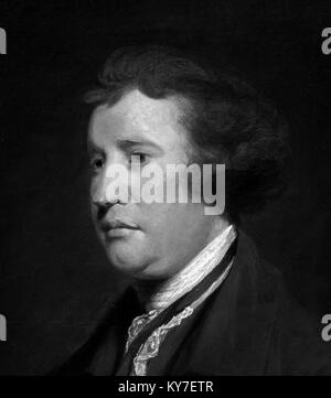 Edmund Burke (1729-1797) Banque D'Images