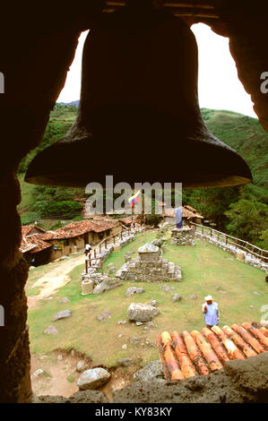 Los Aleros parc thématique du village typique des Andes à Mérida au Venezuela Banque D'Images