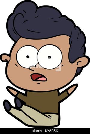L'homme dessin animé Illustration de Vecteur